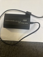 Adjustable 12-24V 120W AC/DC to Adapter Inverter Car Charger Laptop Power Supply