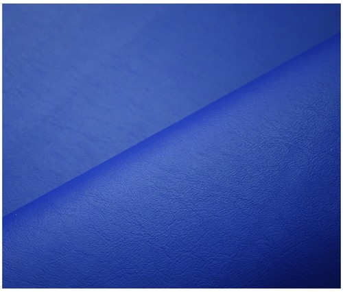 Royal blue smooth faux - royal,