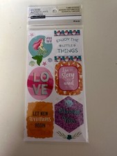 Recollections 65PC Planner Accessories Sticker Mermaid Sea Shells Live The Story