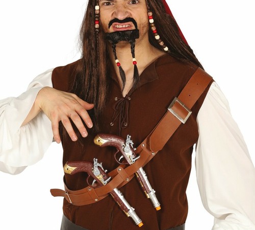 Mens double pirate gun holster - mens,