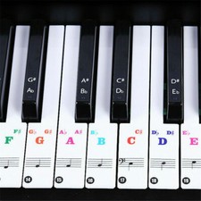 Removable Piano Keyboard Note