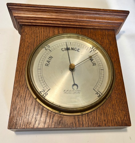 Antique barometer m - barometer, j.