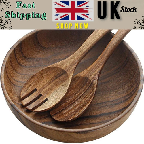 Wooden salad bowl - wooden,