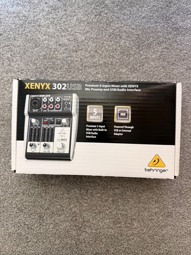Behringer xenyx 302usb input - behringer,