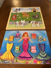 2 x early learning puzzles 1