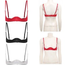 Women Floral Lace Bra Tops 1/4