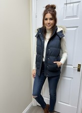 Fat Face Quilted Puffer Hooded