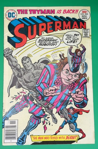 Superman 305 comics 1976 - comics,
