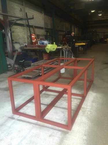 Custom steel stand made - stand, to