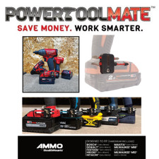 AMMO Black Stubby Bit Holder