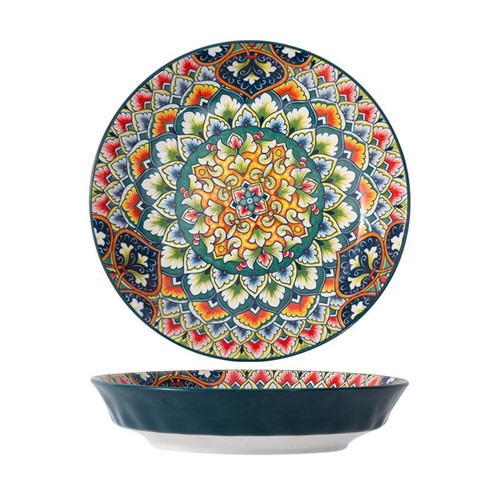 Dinner plates salad - dinner, dish