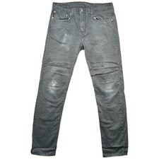 LEVI'S 502 Jeans Mens 34x34 (Fits 36x31.5) Black Regular Fit Tapered Leg Denim