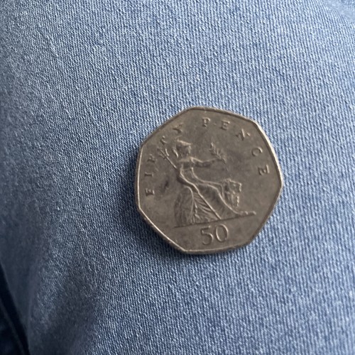1997 fifty pence piece - fifty,