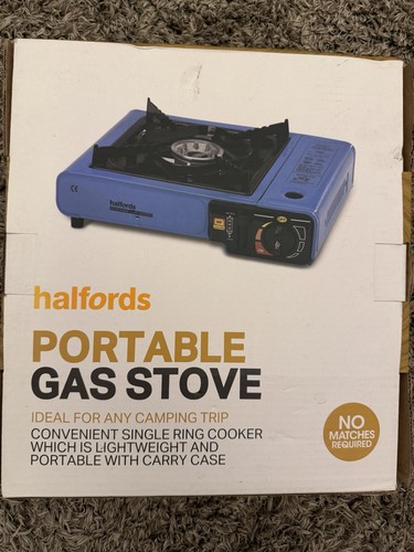 Halfords portable gas stove - halfords,