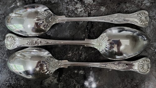 Silver plated king queens - plated,