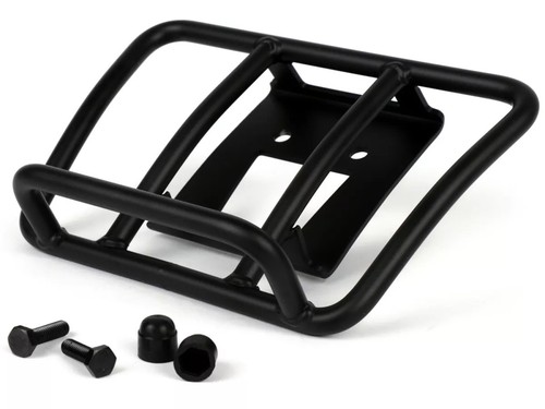 Matt black rear rack - matt,