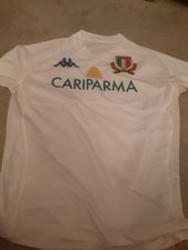 italy away rugby shirt large