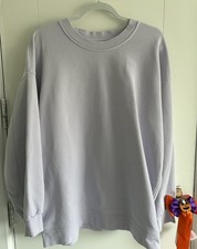 Lululemon Light Purple Oversized Crew Neck Sweatshirt Size 10