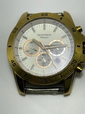 Gold Men’s Sekonda Classique Wristwatch-new Battery-working