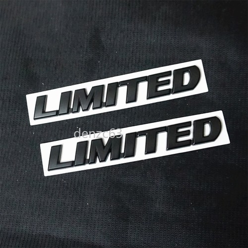 Matte limited black metal - 2x,