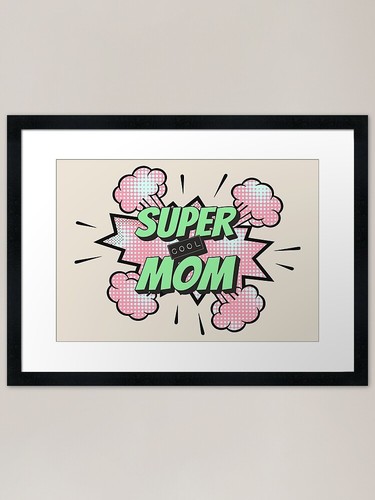 Comic book style super cool - super,
