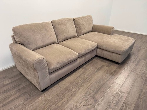 Taylor beige fabric - right, hand