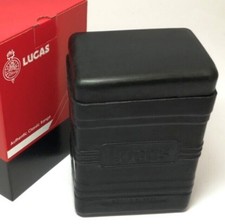 Genuine Lucas PUZ5D Rubber Battery Box B49-6 with Lid BSA Norton Triumph AJS