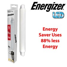 S15 LED Tube Strip Light 284mm Lamp 6Watt Energy Saver Frosted Warm White UK