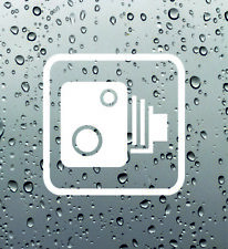 4X Car CCTV Camera Icon Car