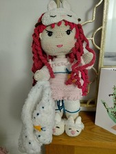 Handmade Crocheted Wired lily