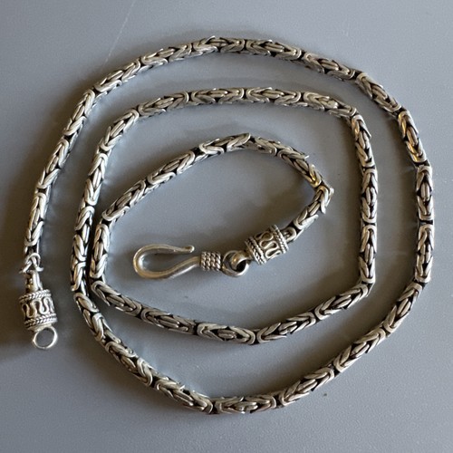 Sterling silver 925 byzantine - silver,