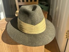Herbert Johnson Fedora / Trilby Hat –– Made in England – Burlington St