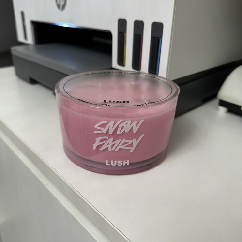 Lush snow fairy wick candle - fairy, 4-wick