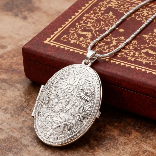 925 sterling silver locket - 925,