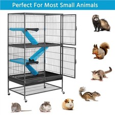 137cm Rat Cage 2-Story Rolling