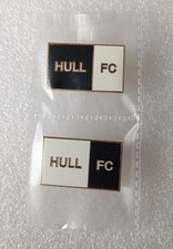 2x Hull FC Rugby League Badges