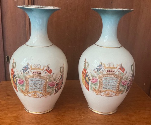 Pair 19thc william lowe - william,