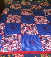 American Flag Stars Patchwork
