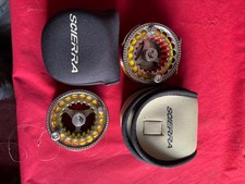 Scierra XDP  7-9  Trout Fly Reel & Spare Spool , 2 Lines. 2 Cases.