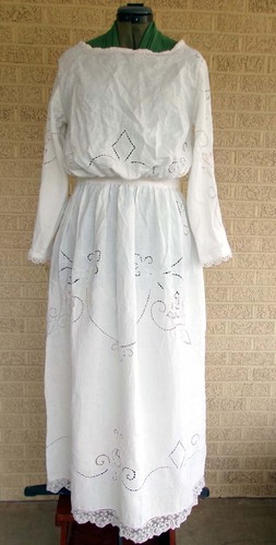 Gibson girl lace - lace, dress