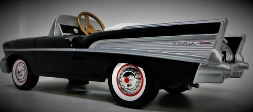 Chevy pedal car too small - chevy,