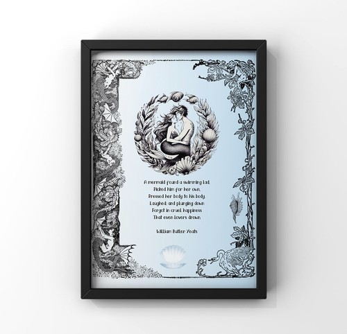 Beautiful ocean mermaid poetry - ocean,