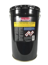 Bitumen Roof Coating Paint for Roofs Waterproof All weather Roofing Compound 25L