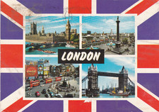 London Multiview Postcard