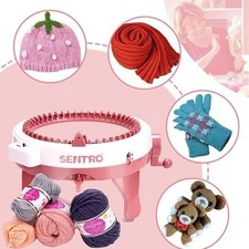 Knitting Machine 48 Needles Row Counter DIY Pattern Creation Hat Scarf Sweater