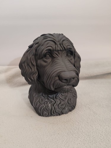 Labradoodle bust ornament - labradoodle, –