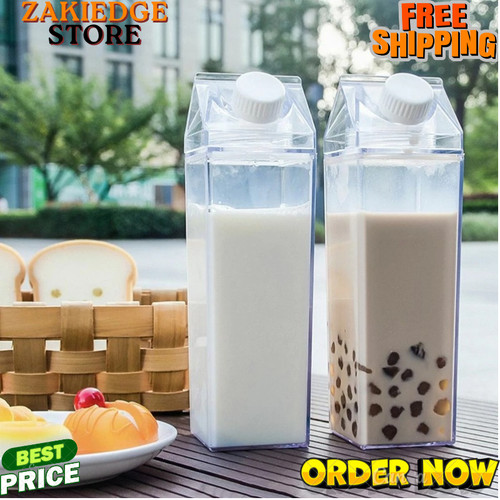 500ml 1000ml clear - milk, carton