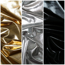 Metallic Foil Lycra Fabric 4