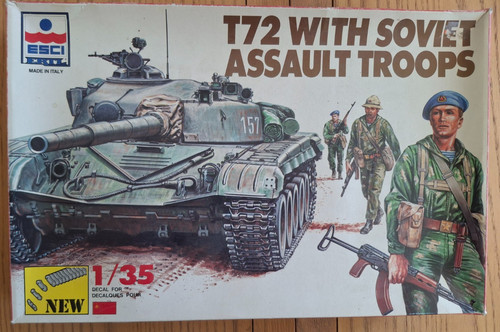 Esci t72 with soviet - 1/35,