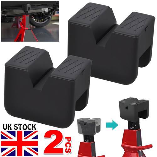 Rubber axle jack pad - 2, x
